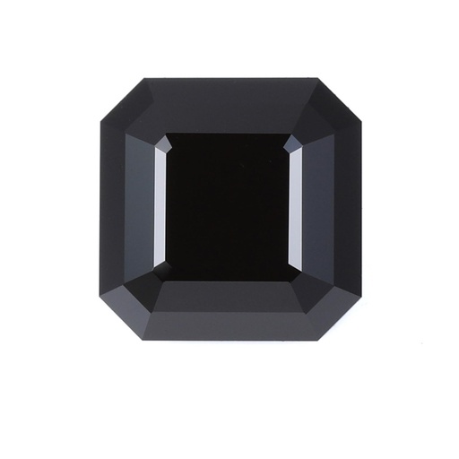 [MOASBLK1_10] Loose Moissanite Black Clean Asscher Cut 10.00 MM