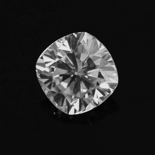 [MOCUWH1_7.5] Loose Moissanite White Clean Cushion Cut 7.50 MM