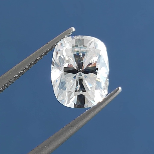 [MOECUWH1_8x6] Loose Moissanite White Clean Elongated Cushion Cut 8.00 x 6.00 MM